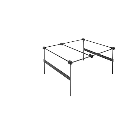 Rev-A-Shelf Steel, Silver, 15.88 in W, 9.75 in H, 19.25 in L, Silver RAS-LGFD-52